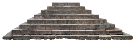 Stairs Png Image (gray, black)