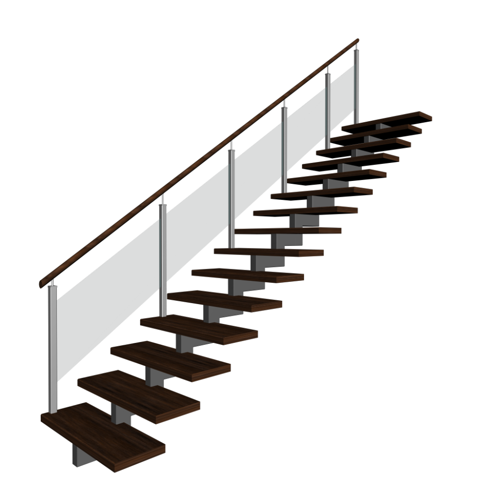 Stairs Transparent Png (black)