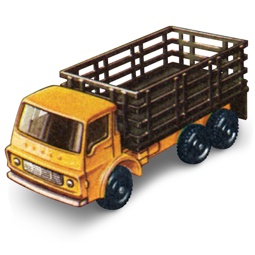 Stake Truck Free Transparent Png Icon Download (black)