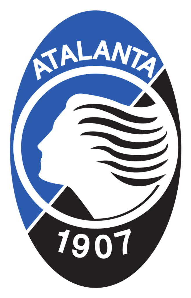 Atalanta B.C Png Image (white, black, teal)