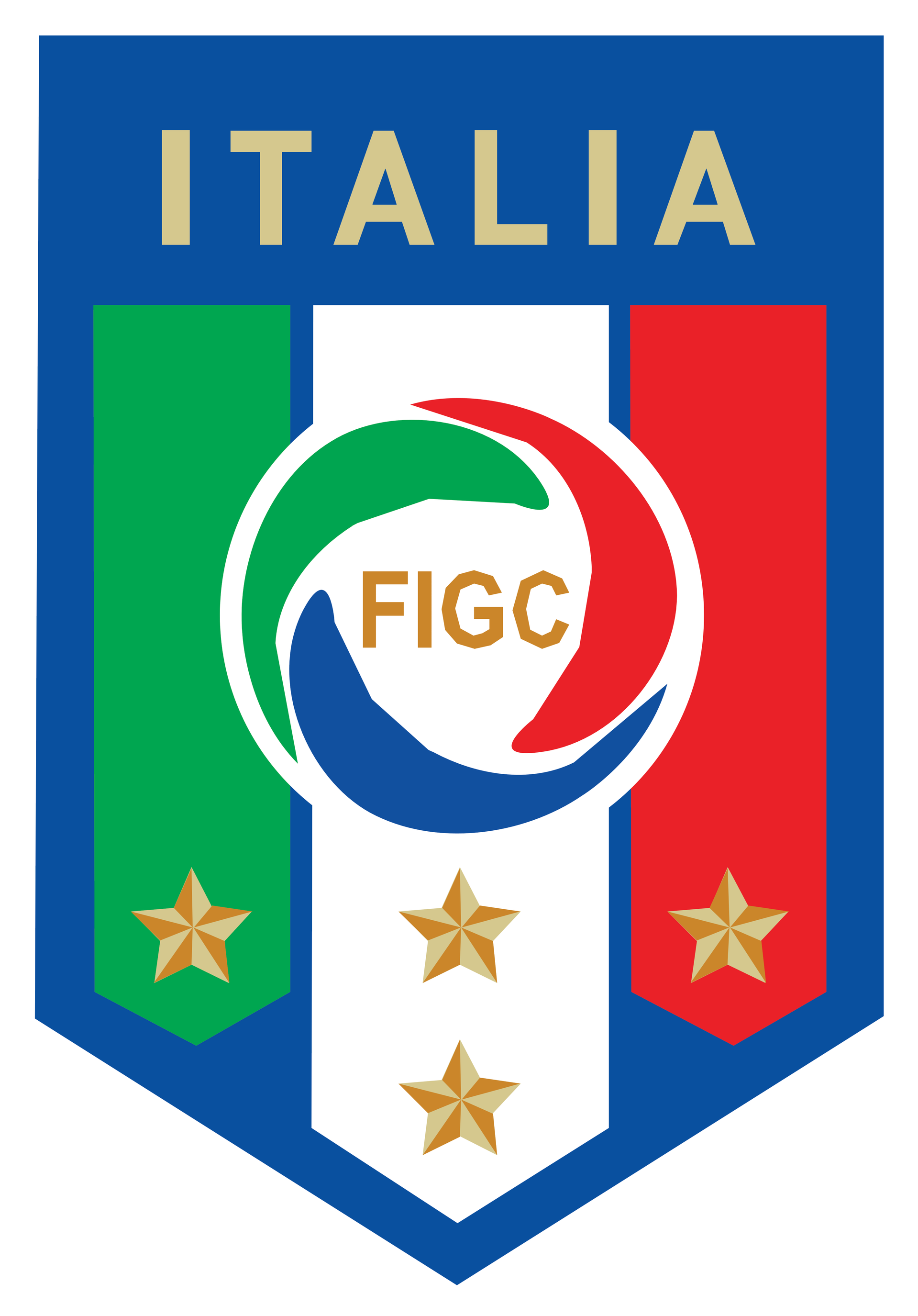 Italy National Football Team Png Hd (silver, black, white, teal, red)