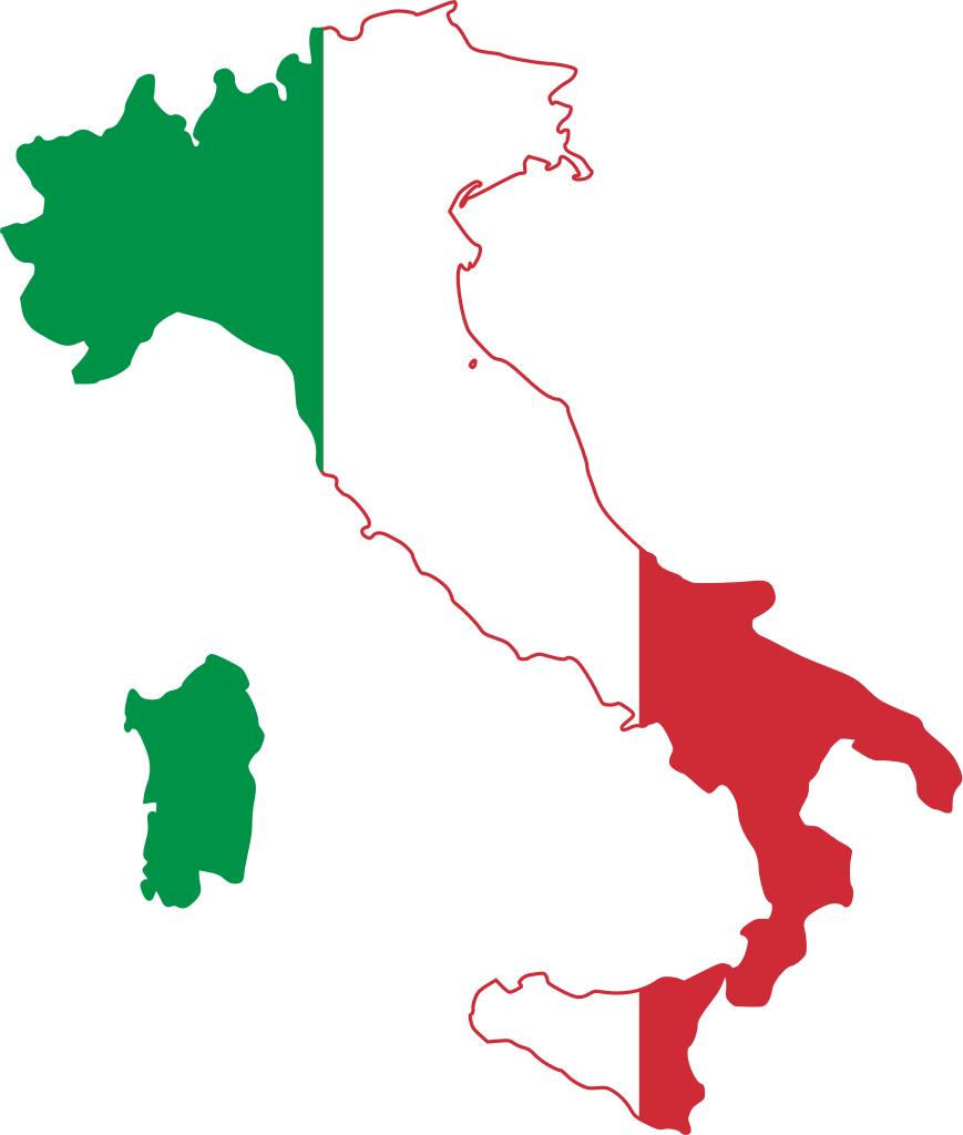 Italy Png File (chocolate, black, white, mint, teal)