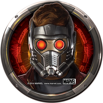 Star Lord Png Image (gray, black, white, pink, beige)