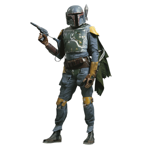 Star Wars Boba Fett Png Pic (black)