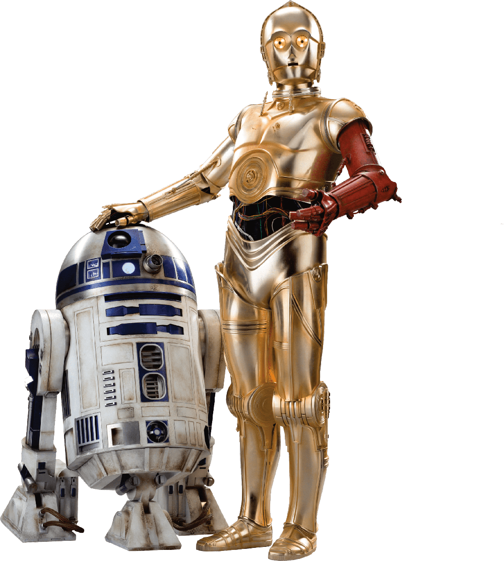 Star Wars C3Po Png Image (black, silver)