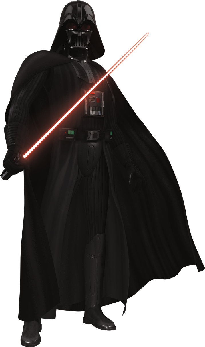 Star Wars Darth Vader Png File (black)