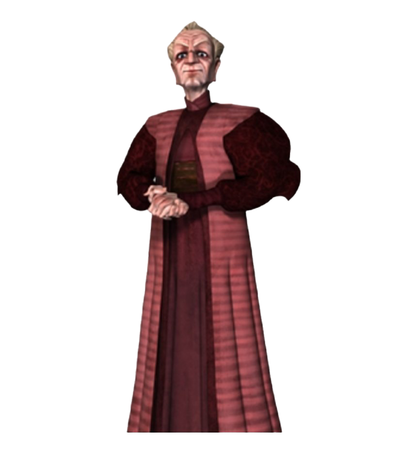 Star Wars Emperor Palpatine Transparent Png (white, maroon, black)