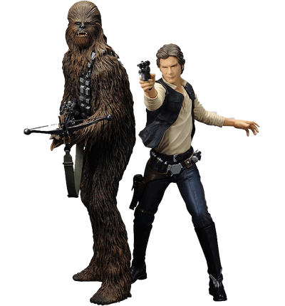 Star Wars Han Solo Transparent Background (black)