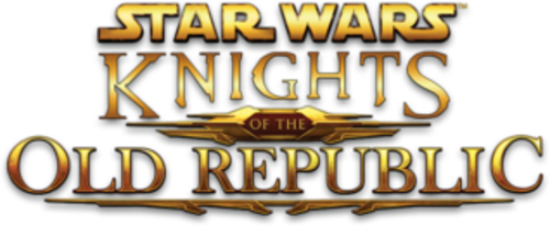 Star Wars Knights Of The Old Republic Logo Png Transparent (black)