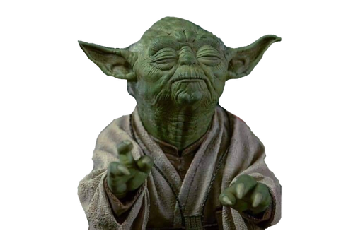 Star Wars Master Yoda Png Clipart (gray, black)