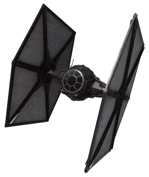 Star Wars Tie Fighter Download Png Isolated Image (indigo, black)