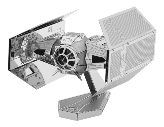 Star Wars Tie Fighter Transparent Isolated Png (black, silver)