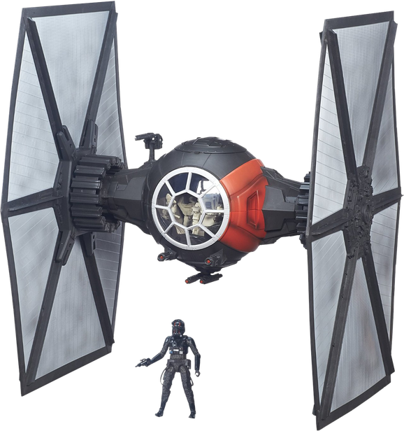 Star Wars Tie Fighter Transparent Png (black, silver)