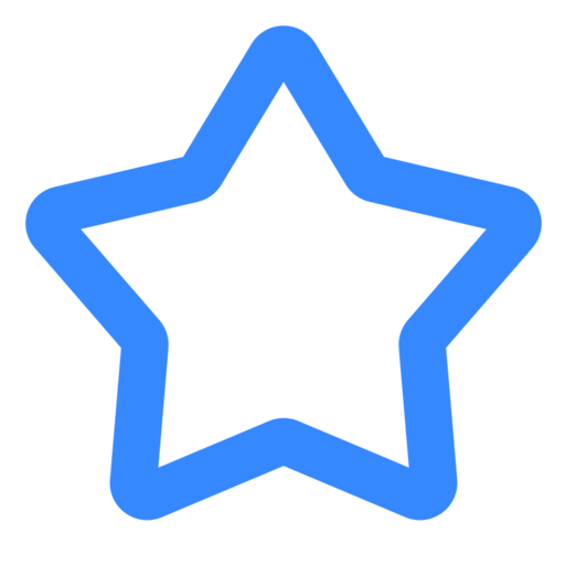 Star Mark Free Png Icon (greenish blue, black)