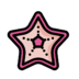 Starfish Underwater Deep Character Animal Icon Free Transparent Png Icon Download (black, pink)