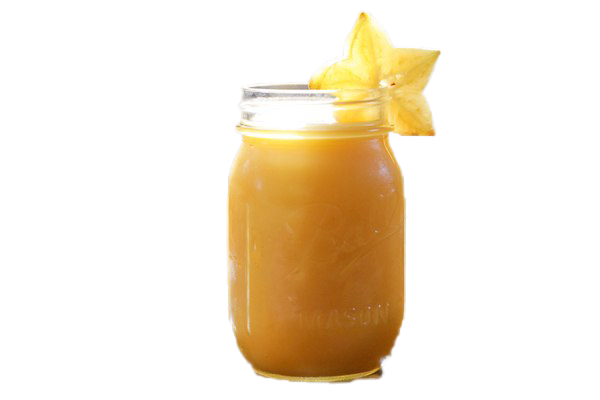 Starfruit Juice Transparent Png (white, chocolate)