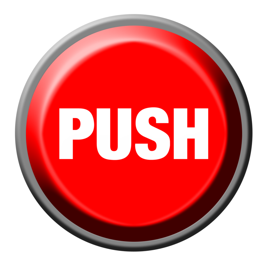 Start Button Vector Png Picture (black, red, white)