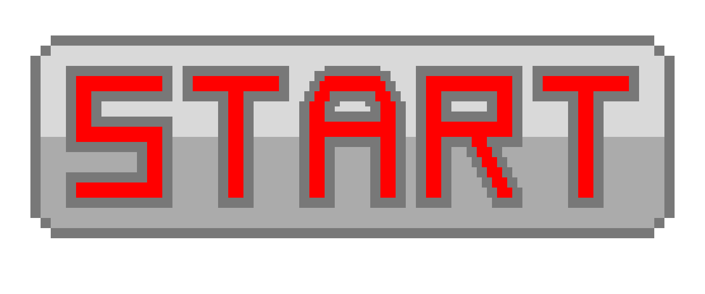 Start Button Vector (black, red, silver, lavender)