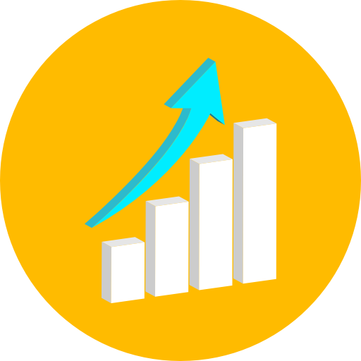 Statistics Png Clipart (greenish blue, silver, orange, white)