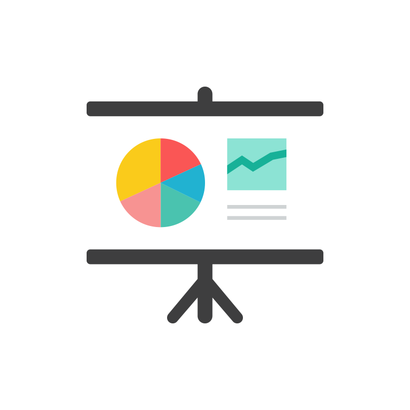 Statistics Png (gold, indigo, gray, white, black)