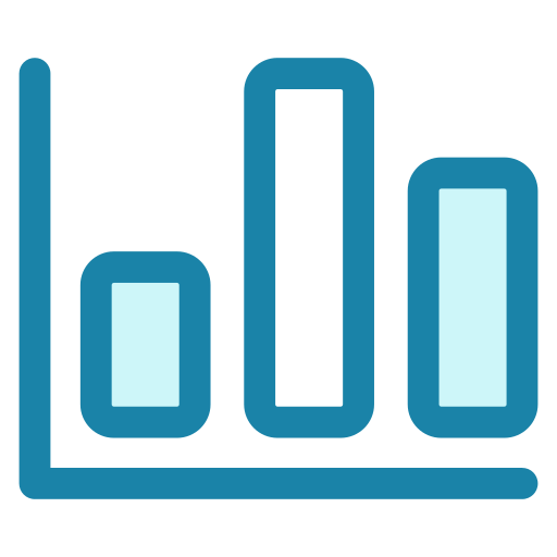 Statistics Infographic Finance Business Analytics Graph Chart Icon Free Png Icon Download (teal, lavender, black, white)