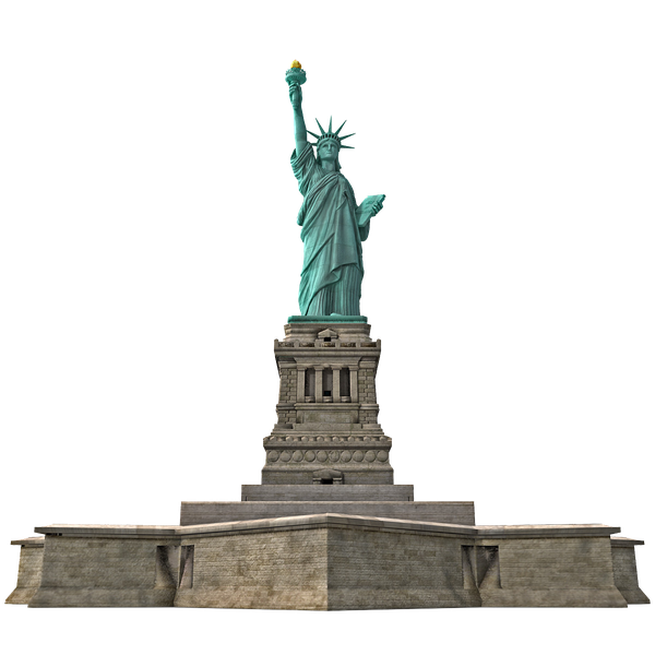 Statue Of Liberty Png Photos (black, gray)