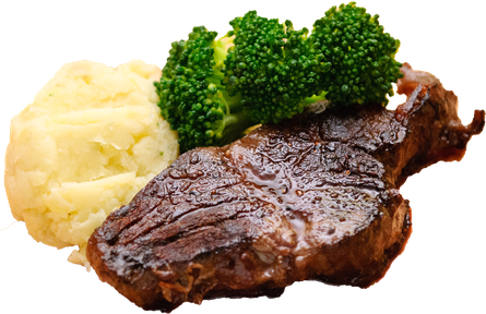 Steak Png (black, beige)