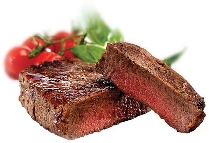 Steak Transparent Png (black, white)