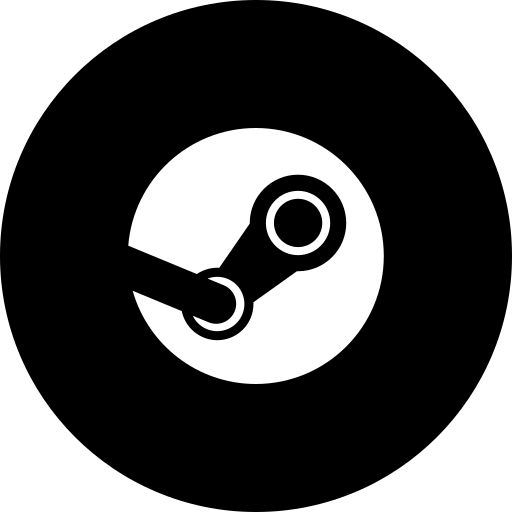 Steam Icon Free Transparent Png Icon Download (black, white)