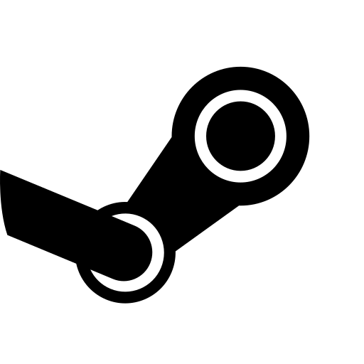 Steam Logo Icon Free Transparent Png Icon Download Path (black, white)