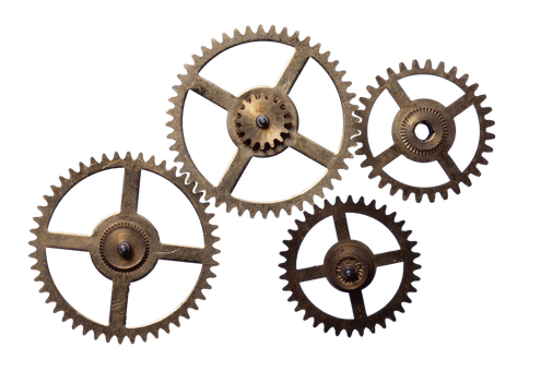 Steampunk Gear Png Free Download (black)