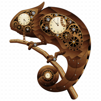 Steampunk Png Clipart (black)