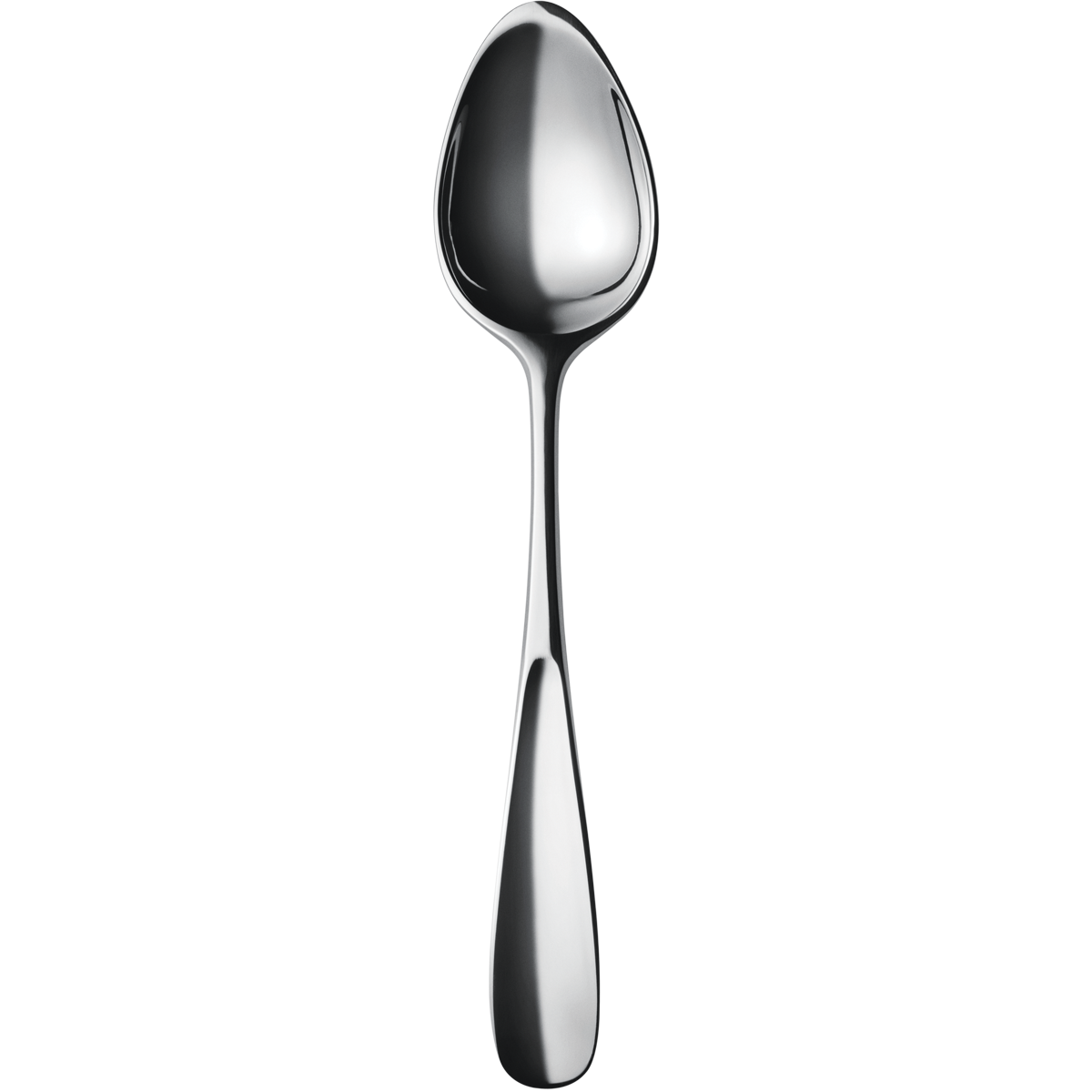 Steel Spoon Png Transparent Image (black, gray, silver)