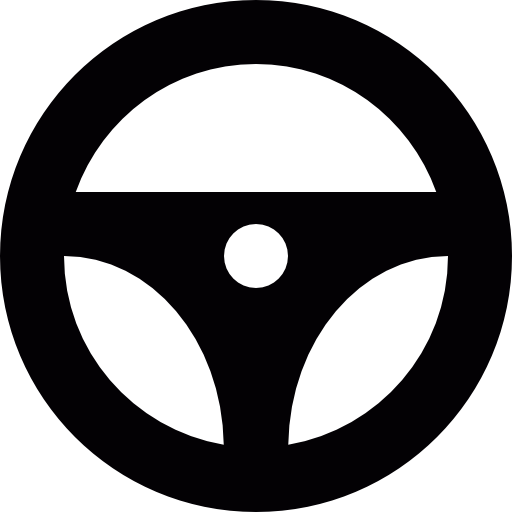 Steering Wheel Png Image (black, gray, lavender, white)