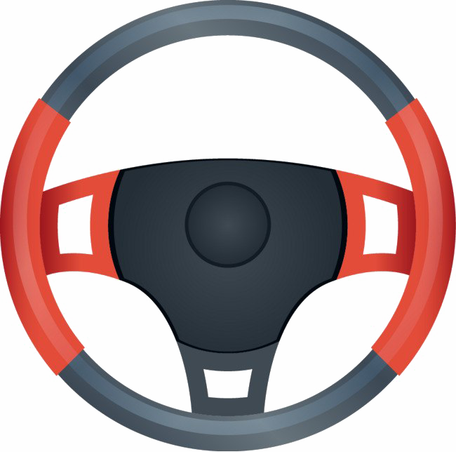 Steering Wheel Transparent Png (indigo, black, white)