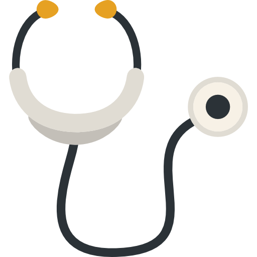 Stethoscope Icon Free Png Icon Download (beige, silver, orange, black)