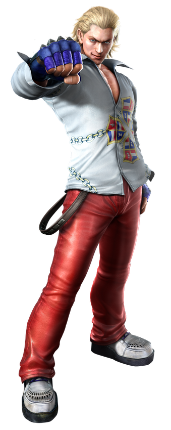 Steve Fox Tekken Png Photo (black, lavender)