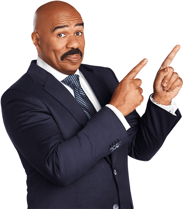 Steve Harvey Png Photos (black)