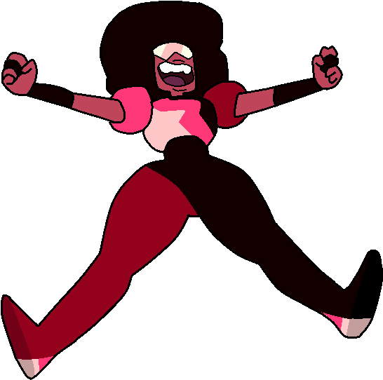 Steven Universe Series Png Image (maroon, black, salmon)