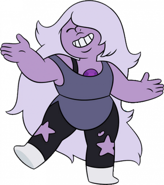 Steven Universe Series Png Pic (plum, lavender, black, gray, silver)