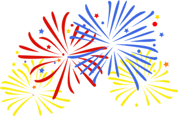 4Th Of July Celebration Independence Day Usa Png Clipart (black)