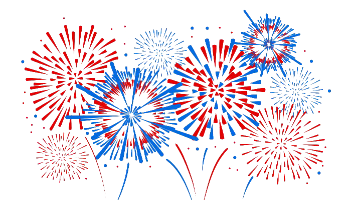 4Th Of July Png Transparent (white)