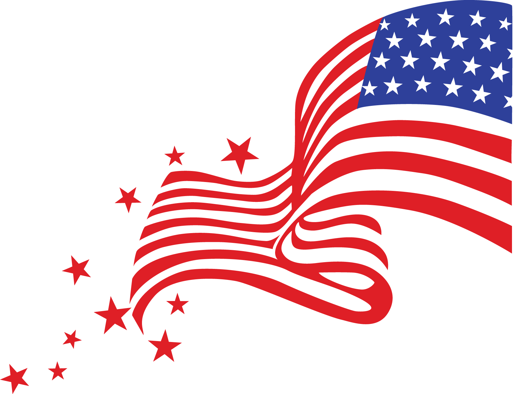 4Th Of July Png (black, red, indigo)