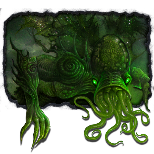 Cthulhu Png Clipart Background (black)