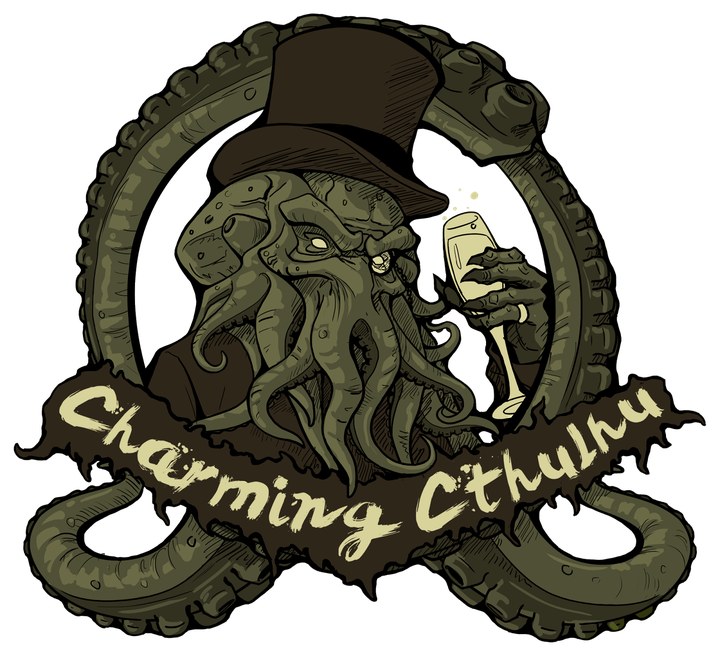 Cthulhu Png Transparent File (olive, black)