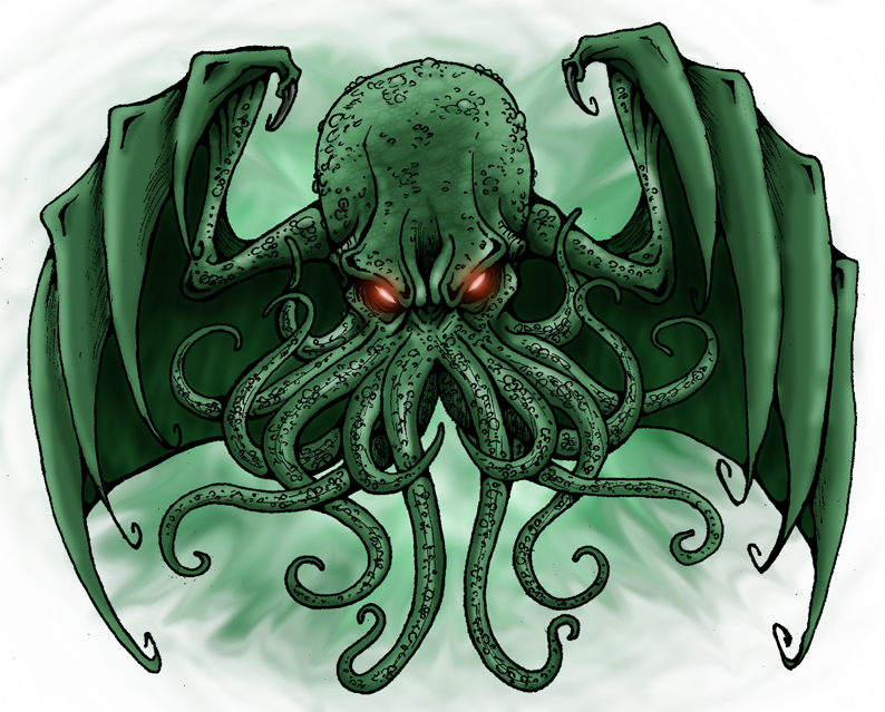 Cthulhu (black, green, gray, silver)