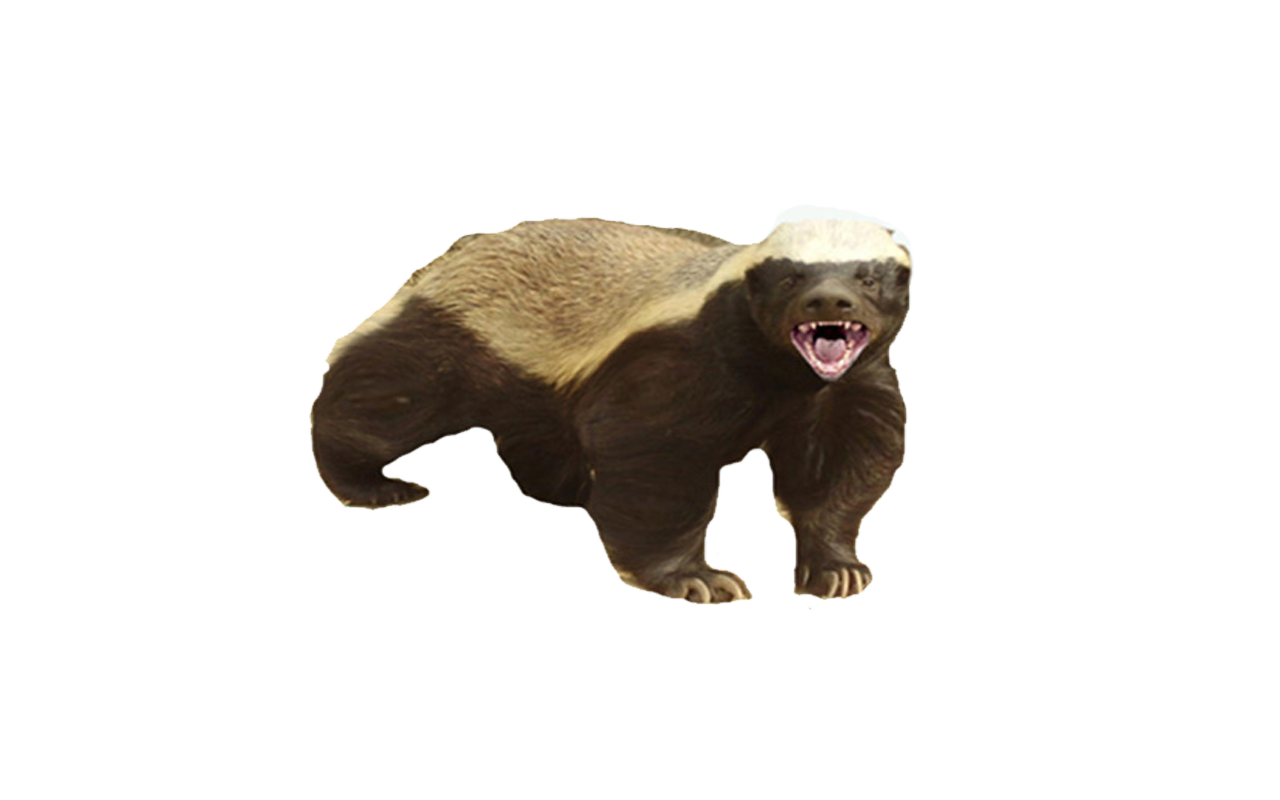 Stink Badgers Png Isolated Pic (black)