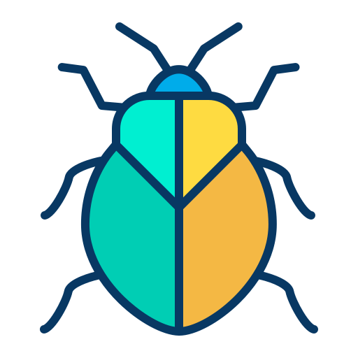 Stink Bugs Png Picture (navy, black, gold, greenish blue, orange)