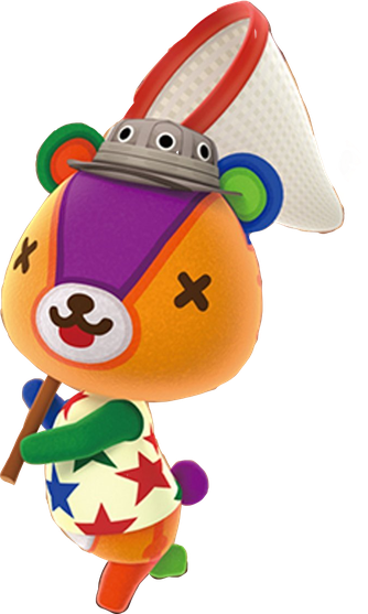 Stitches Animal Crossing Png Photos (black, beige, white, purple)