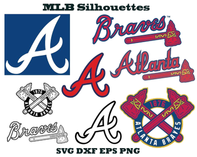 Atlanta Braves Png Clipart (teal, black, gray, navy)